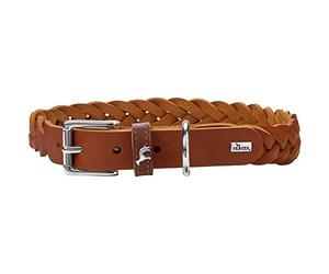 Hunter - Collier solide éducation spéciale 35-44Cm Cognac