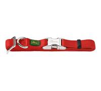 Hunter - Collier Vario aluminium basique col refermable M 40-55 cm rouge