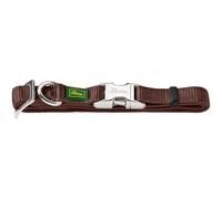 Hunter - Collier Vario Basic aluminium refermable cou S 30-45 cm marron