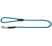 Hunter - Correa Freestyle 110cm Turquoise | Corde en polyamide avec capuchons en cuir, avec dragonne, agréablement douce, prise en main et facile d'entretien