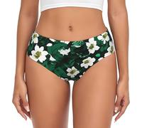 Hunter Culotte respirante avec imprimé pétales floraux Vert, Noir/blanc, 4XL