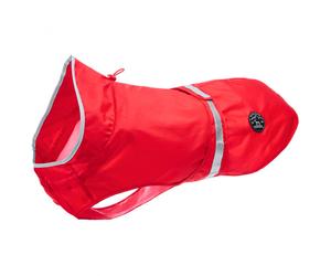 Hunter - Dog Coat Uppsala Rain - Manteau pour chien - Rücken 65 cm - Hals 34-74 cm / Bauch 60-76 cm - red