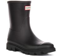 Hunter Downpour Caoutchouc Imperméable à Enfiler Femmes Bottines en Noir US 3 -