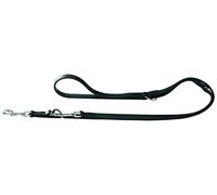 HUNTER Ecco Sport Laisse d'entraînement en Nylon Noir Taille M 15 x 200 cm