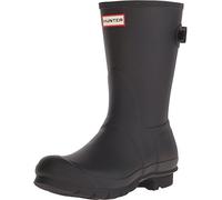 Hunter Femme Short réglable dans Le Dos Original Botte de Pluie, Noir, 40 EU