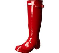 HUNTER Femme Original Tall Gloss Bottes & Bottines de Pluie, Rouge Military Red, 37 EU