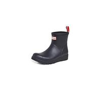 Hunter Boots Bottes Original Play Femme Noir Caoutchouc Lacets Plat Haute 39