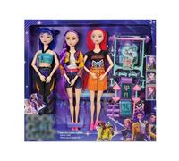 Hunter Figurines de Collection, Set de 3 Poupées Articulées avec Accessoires, 30 cm, Rumi-Mira-Zoey, pour K Pop Collecter Et Cadeau Fan (#D)