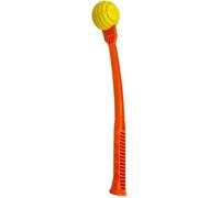 HUNTER FLINGERZ Balle en caoutchouc pour chien - Balle à rapporter - Flottante - Compatible avec la baguette d'essorage - Robuste et bien visible - Taille : 7 cm