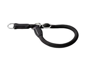 Hunter Freestyle Collier de dressage avec bague d'arrêt, Noir (schwarz) 60/10