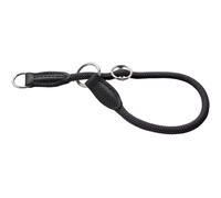 HUNTER Freestyle Collier de Dressage avec Bague d'arrêt, Noir (schwarz), Taille - 30 (XS-S)
