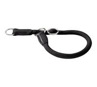 HUNTER Freestyle Collier de Dressage avec Bague d'arrêt, Noir (schwarz), Taille - 45