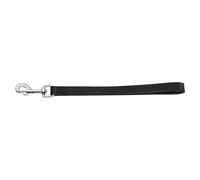 Hunter Führschlaufe Noir 18mm/35cm Cuir de Vachette pour Chiens Haute Qualité