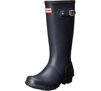 Hunter Garçon Unisex Kinder Original Kids Bottes en Caoutchouc, Bleu Marine, 34 EU Étroit