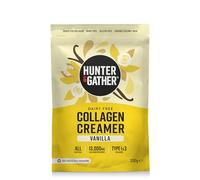 Hunter & Gather Substitut de Crème pour Café au Collagène Saveur Vanille 300g | De Bovins Nourris à l'Herbe | Sans Produits Laitiers | 13 000mg de Collagène Types 1 et 3 par Portion