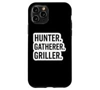 Hunter Gatherer Griller Master Carnivore Diet Funny BBQ Blague Coque pour iPhone 11 Pro