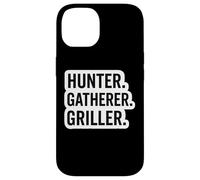 Hunter Gatherer Griller Master Carnivore Diet Funny BBQ Blague Coque pour iPhone 14