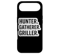 Hunter Gatherer Griller Master Carnivore Diet Funny BBQ Blague Coque pour iPhone Air