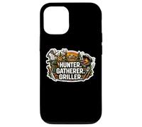 Hunter Gatherer Griller Master Carnivore Diet Funny BBQ Viande Coque pour iPhone 12/12 Pro