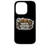 Hunter Gatherer Griller Master Carnivore Diet Funny BBQ Viande Coque pour iPhone 14 Pro