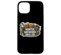 Hunter Gatherer Griller Master Carnivore Diet Funny BBQ Viande Coque pour iPhone 15 Plus