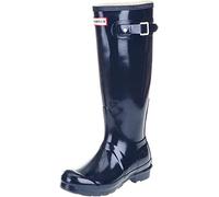 Hunter Gloss Tall, Bottes femme - Bleu brillant, 38 EU