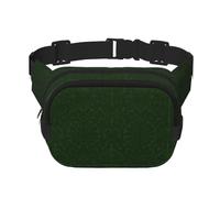Hunter Grand sac banane tendance pour femme Motif pétales floraux Vert, noir, One Size