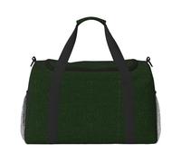 Hunter Grand sac de voyage en toile pour femme Motif pétales floraux Vert, noir, One Size