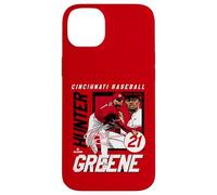 Hunter Greene | Joueurs de Baseball MLB de Cincinnati | MLBHGR203M Coque pour iPhone 14 Plus