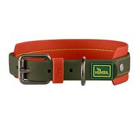 Hunter - Halsband Havanna - Collier pour chien - M/L - 42-50 cm - green / orange