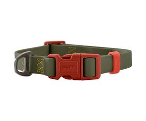 Hunter - Halsung Havanna - Collier pour chien - M - 30-45 cm - green / orange