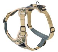 Hunter Harnais DIVO Camouflage Beige Ergonomique réglable 5 Positions avec Boucles en Aluminium Respirant rembourré 3M Scotchlite réfléchissant Taille XS