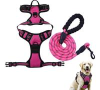 Hunter Harnais pour chien en forme d'étoile en fourrure - Harnais anti-traction avec design Step-in - Respirant et rembourré - Pour promener de manière détendue - Contrôle sans traction - Pour chiens