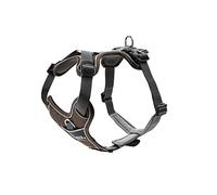 HUNTER Harnais pour Chien, Marron/Gris, 79-107 cm
