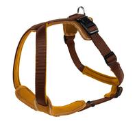 Hunter Harnais en Nylon Rembourré en Néoprène Souple pour Chien,Marron/Caramel, 73-94, L