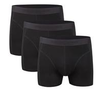 Hunter&Hawks Lot de 3 Boxer Homme en Viscose de Bambou | S-6XL | Calecon Homme Doux et Respirant | Anti-Frottement, Propriétés Anti-Humidité pour Une Fraîcheur et Une Détente Ultimes