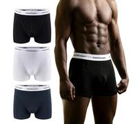 Hunter&Hawks Lot de 3 Boxer Homme en Viscose de Bambou | S-6XL | Calecon Homme Doux et Respirant | Anti-Frottement, Propriétés Anti-Humidité pour Une Fraîcheur et Une Détente Ultimes