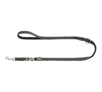 HUNTER Hilo Comfort Harnais pour Petit Chien avec Maille et éléments réfléchissants Anthracite 1,5 x 200 cm
