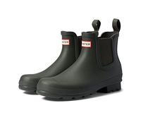 Hunter Homme Chelsea Chaussure Bateau, Dark Olive, 47 EU