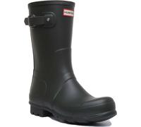 HUNTER Hommes Org Court Original Bottes en Olive UK 6 - 12