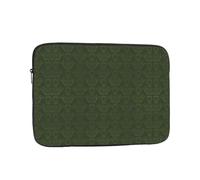 Hunter Housse de protection intérieure pour ordinateur portable 10" Motif pétales floraux Vert