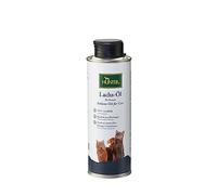HUNTER Huile de Saumon pour Chat, 250 ML, Naturelle, Fraîche, Issue d’Élevage Durable, avec Oméga-3, Vitamines A et D, Antioxydants, pour Poils, Peau, Cœur et Système Immunitaire, Complément Barf