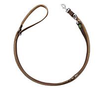 HUNTER Laisse réglable en néoprène, Couleur : Marron/Caramel, Nylon résistant, 3 possibilités de réglage, Rembourrage en néoprène Doux, idéal pour Le Quotidien et l'entraînement, Taille : 15/300