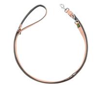 HUNTER Laisse réglable en néoprène, Couleur : pêche/Gris, Nylon résistant, 3 possibilités de réglage, Rembourrage en néoprène Doux, idéal pour Le Quotidien et l'entraînement, Taille : 10/200