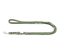 HUNTER Laisse réglable Hilo pour Chien, Couleur : Vert Citron, matériau en Maille 3D légère, Nylon adhérent, Triple réglage, séchage Rapide, résistant aux intempéries, Taille : 20/200