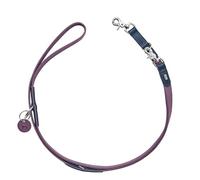 HUNTER Laisse réglable pour Chien LEMVIG, en Cuir, réglable en 3 Positions, résistante et résistante, Confortable, élégante et Tendance, fabriquée en Allemagne, Taille : 15/200