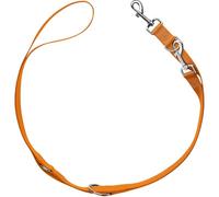 HUNTER Laisse réglable pour Chien London, Laisse en Nylon réglable 3 Positions, Polyester résistant, légère & indéformable, Couleur: Orange, Taille: 10/200
