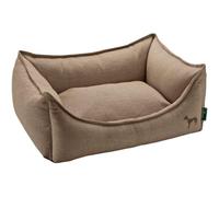 HUNTER Livingston Canapé pour Chien en Tissu structuré Classique Marron Taille S