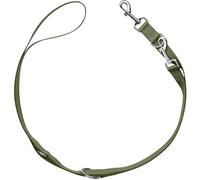 HUNTER London Laisse pour Chien, Olive, 3 Positions de Réglage, Polyester Doux, Indéchirable, Entretien Facile, Séchage Rapide, Couleur Intense, pour Le Quotidien et la Promenade, Taille 10/200