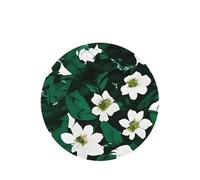 Hunter Lot de 10/24 désodorisants ronds à suspendre Motif pétales floraux Vert lavande pour intérieur de voiture